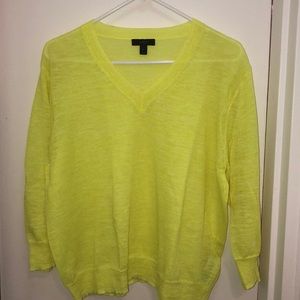 J. Crew V Neck Sweater